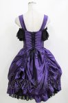 画像3: ATELIER PIERROT / バッスルコルセットジャンパースカート  紫 H-26-04-17-007-EL-OP-AK-ZH (3)