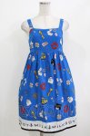 画像1: MILK / BON VOYAGEドレス  ブルーベース H-26-04-17-017-ML-OP-KB-ZH (1)