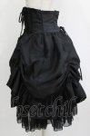 画像2: ATELIER PIERROT / バッスルコルセットスカート  黒 H-26-04-17-021-EL-SK-AK-ZH (2)