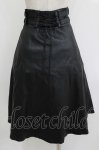 画像3: Moi-meme-Moitie / クロスローズ合皮スカート  黒×青 H-26-04-17-022-MO-SK-AK-ZH (3)