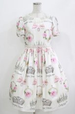 画像1: Emily Temple cute / Princessワンピース  オフホワイト H-26-04-17-003-ET-OP-KB-ZH (1)