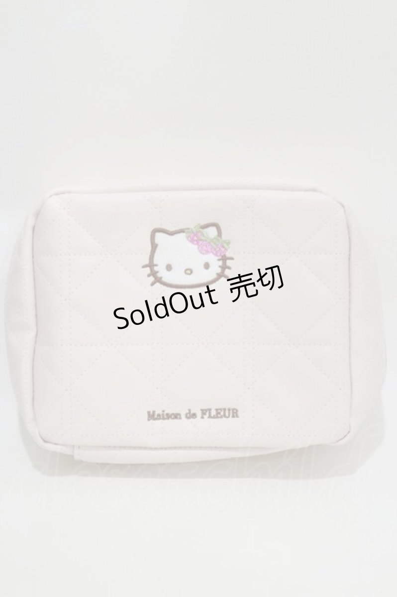 画像1: Maison de FLEUR / Maison de FLEUR×HELLO KITTY いちご宝物ケース  ピンク H-26-04-18-040-LO-ZA-NS-ZH (1)