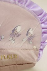 画像2: Maison de FLEUR / ヤングオイスター/ポーチ  ピンク H-26-04-18-050-LO-ZA-YZ-ZH (2)