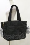 画像3: m petit by misako / クロメロ/ボストンバッグ  ブラック H-26-04-18-051-LO-BG-NS-ZH (3)