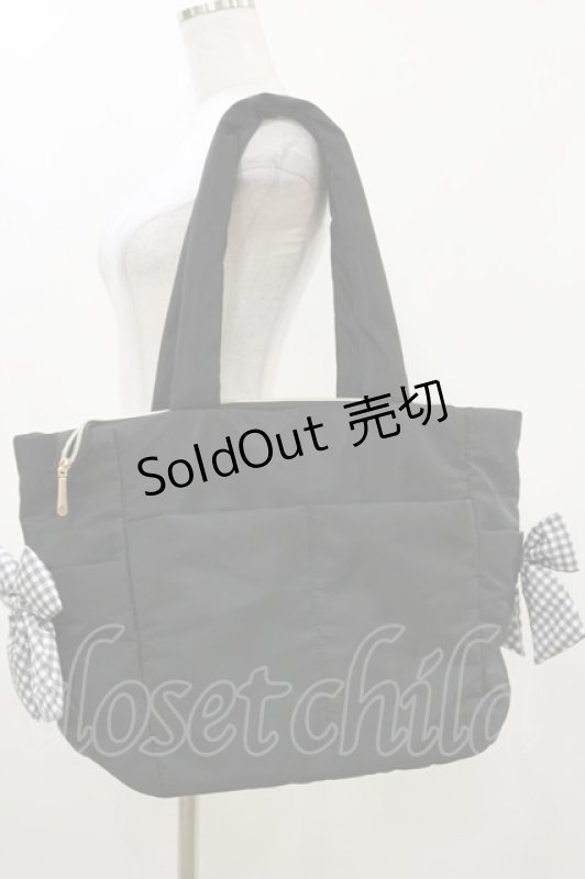 画像3: m petit by misako / クロメロ/ボストンバッグ  ブラック H-26-04-18-051-LO-BG-NS-ZH (3)