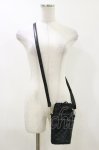 画像1: m petit by misako / ボトルケースショルダーバッグ  ブラック H-26-04-18-060-LO-BG-NS-ZH (1)