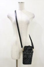 画像1: m petit by misako / ボトルケースショルダーバッグ  ブラック H-26-04-18-060-LO-BG-NS-ZH (1)
