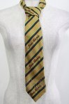 画像1: Jane Marple / レジメンタルストライプネクタイ  マスタード H-26-04-18-1005-JM-ZA-KB-ZH (1)