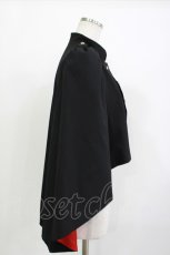 画像2: Spider Lily / ナポレオンフィッシュテールマント  黒×赤 H-26-04-18-1032-GO-JA-KB-ZH (2)