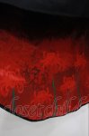 画像3: Spider Lily / フィッシュテールスカート  黒×赤/彼岸花 H-26-04-18-1033-GO-SK-KB-ZH (3)