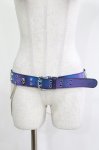 画像1: SEX POT ReVeNGe / カスタムベルト  青×紫 H-26-04-18-1008-SP-ZA-KB-ZH (1)