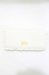 画像1: Katie / FRILL wallet  ホワイト H-26-04-18-1012-LO-ZA-KB-ZH (1)