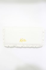 画像1: Katie / FRILL wallet  ホワイト H-26-04-18-1012-LO-ZA-KB-ZH (1)