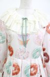 画像4: Leur Getter / Pastel Donuts袖付きワンピース M グレー H-26-04-18-1020-LU-OP-KB-ZH (4)