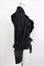 画像2: Sheglit / "Victorian"フリルブラウス  ブラック H-26-04-18-1028-EL-BL-KB-ZH (2)
