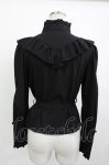 画像3: Sheglit / "Victorian"フリルブラウス  ブラック H-26-04-18-1028-EL-BL-KB-ZH (3)