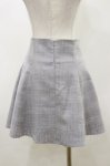 画像2: An MILLE / ハイウエストフレアミニスカート Free アイスグレイ H-26-04-18-014-EL-SK-NS-ZH (2)