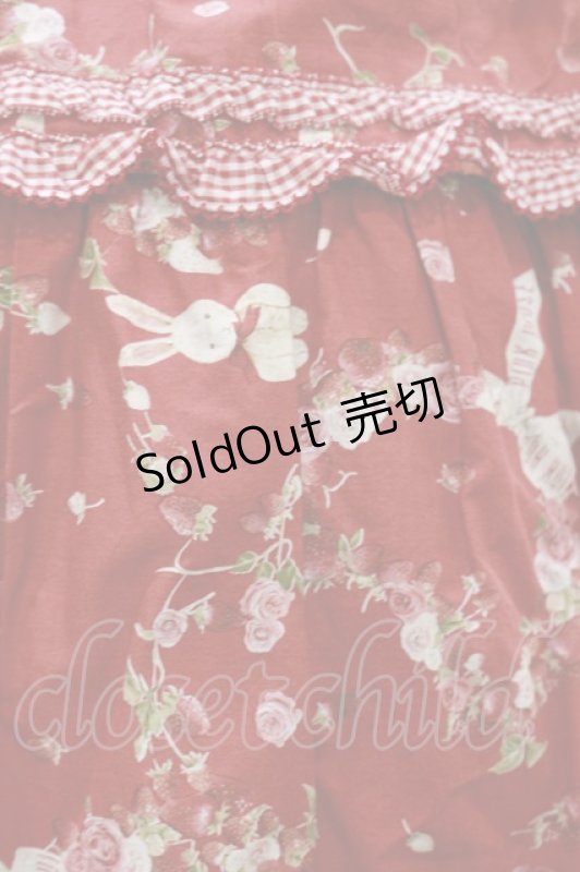 画像4: PINK HOUSE / ハートベリーラビットミディワンピース FREE レッド H-26-04-18-022-LO-OP-AK-ZH (4)