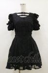 画像1: Ank Rouge / 肩あきプチリボンワンピース M ブラック H-26-04-18-023-CA-OP-NS-ZH (1)