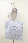 画像1: Maison de FLEUR / Cinderella/スクエアトートバッグ  サックス H-26-04-18-036-LO-BG-YZ-ZH (1)