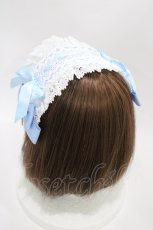 画像2: BABY,THE STARS SHINE BRIGHT / プリンセスドロップヘッドドレス  サックス H-26-04-19-1005-BA-AC-NS-ZH (2)