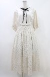 画像1: m petit by misako / ナシジミズタマキリカエワンピース LL アイボリー H-26-04-19-1032-LO-OP-NS-ZH (1)