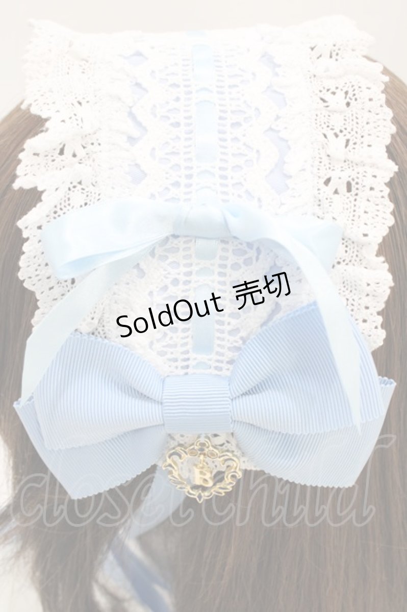 画像3: BABY,THE STARS SHINE BRIGHT / プリンセスドロップヘッドドレス  サックス H-26-04-19-1005-BA-AC-NS-ZH (3)