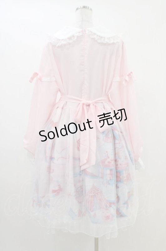 画像2: Taberunosky / ワンピース 3L ピンク H-26-04-19-1033-0-OP-NS-ZH (2)