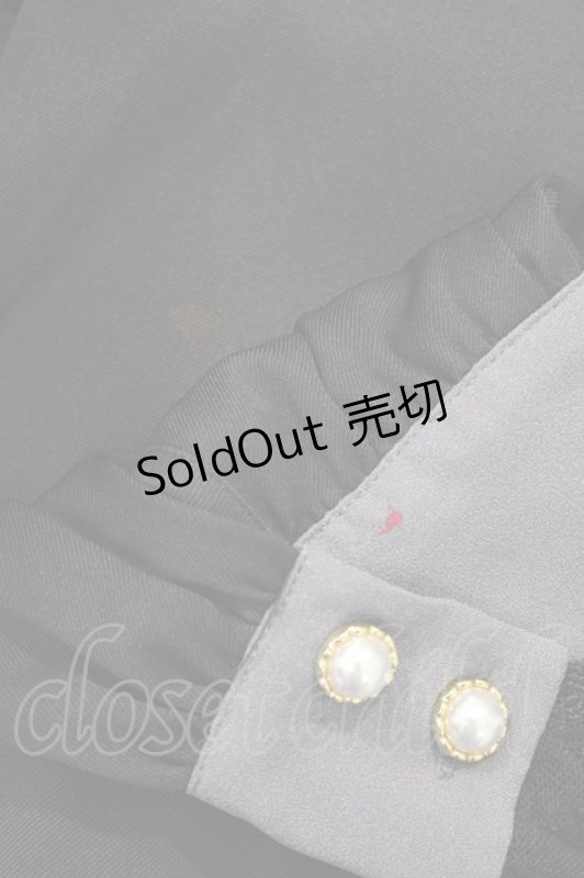 画像5: Amavel / Classical Flowerレースケープワンピース Free ブラック H-26-04-19-1036-CA-OP-NS-ZH (5)