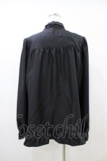画像2: Enchantlic Enchantilly / ノーブルリボンタイブラウス Free ブラック H-26-04-19-1046-LO-BL-NS-ZH (2)
