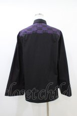 画像2: AXES-X / 矢羽根ＰＴ＆桔梗刺繍シャツ M ブラック H-26-04-19-1047-LO-TO-NS-ZH (2)