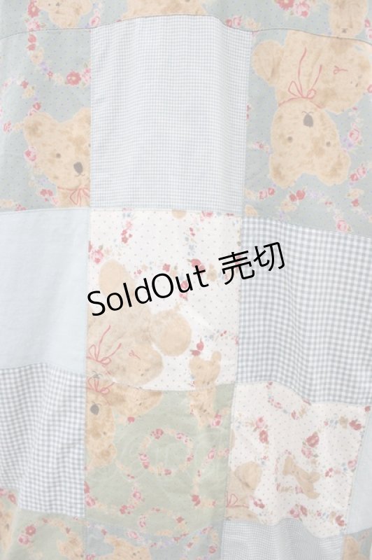 画像3: PINK HOUSE / テディベアリースシャツ Free サックス H-26-04-19-1051-LO-BL-NS-ZH (3)