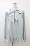 画像1: Enchantlic Enchantilly / ノーブルリボンタイブラウス Free クリーミーブルー H-26-04-19-1052-LO-BL-NS-ZH (1)
