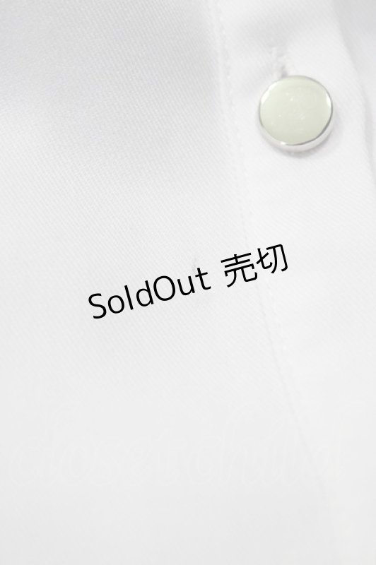 画像4: IRO+IRO / バイカラーシャツ Free オフ/ブラック H-26-04-19-1055-LO-BL-NS-ZH (4)