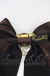 画像3: Enchantlic Enchantilly / 宝石箱パールリボンブローチ  ブラウン H-26-04-19-1009-LO-ZA-NS-ZH (3)