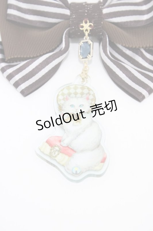画像2: Enchantlic Enchantilly / ボンネット猫リボンブローチ  ブラウン H-26-04-19-1010-LO-AC-NS-ZH (2)
