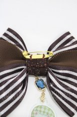画像3: Enchantlic Enchantilly / ボンネット猫リボンブローチ  ブラウン H-26-04-19-1010-LO-AC-NS-ZH (3)
