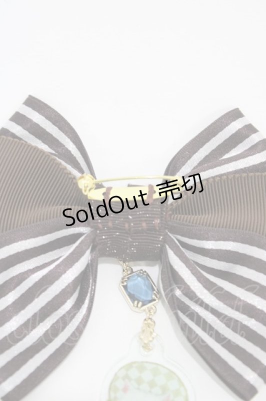 画像3: Enchantlic Enchantilly / ボンネット猫リボンブローチ  ブラウン H-26-04-19-1010-LO-AC-NS-ZH (3)