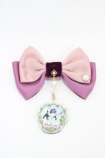 画像1: Enchantlic Enchantilly / リボンブローチ  ピンク H-26-04-19-1011-LO-AC-NS-ZH (1)