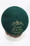 画像2: Enchantlic Enchantilly / ロゴプリントベレー帽  グリーン H-26-04-19-1002-LO-AC-NS-ZH (2)