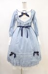 画像1: BABY,THE STARS SHINE BRIGHT / Junoの祝福ストライプセーラーワンピース Free サックス H-26-04-19-1019-BA-OP-NS-ZH (1)
