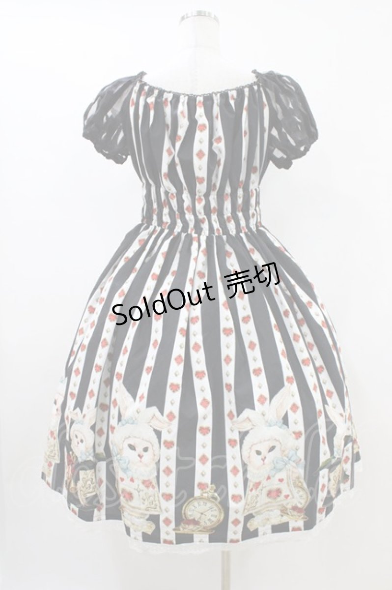画像2: Enchantlic Enchantilly / 不思議の国のQueenCatワンピース Free ブラック H-26-04-19-1020-LO-OP-NS-ZH (2)