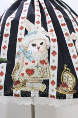 画像5: Enchantlic Enchantilly / 不思議の国のQueenCatワンピース Free ブラック H-26-04-19-1020-LO-OP-NS-ZH (5)