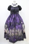 画像1: Enchantlic Enchantilly / 幻影薔薇城~コウモリ公爵からの招待状~ワンピース(紫の夜) Free パープル H-26-04-19-1021-LO-OP-NS-ZH (1)