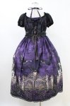 画像2: Enchantlic Enchantilly / 幻影薔薇城~コウモリ公爵からの招待状~ワンピース(紫の夜) Free パープル H-26-04-19-1021-LO-OP-NS-ZH (2)