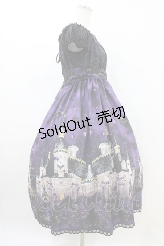 画像4: Enchantlic Enchantilly / 幻影薔薇城~コウモリ公爵からの招待状~ワンピース(紫の夜) Free パープル H-26-04-19-1021-LO-OP-NS-ZH (4)