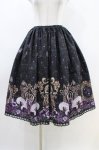 画像1: Enchantlic Enchantilly / すみれ姫の王冠スカート Free ブラック H-26-04-19-1023-LO-SK-NS-ZH (1)