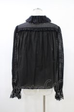 画像2: Enchantlic Enchantilly / ダイヤオパール ドーリーブラウス Free ブラック H-26-04-19-1027-LO-BL-NS-ZH (2)