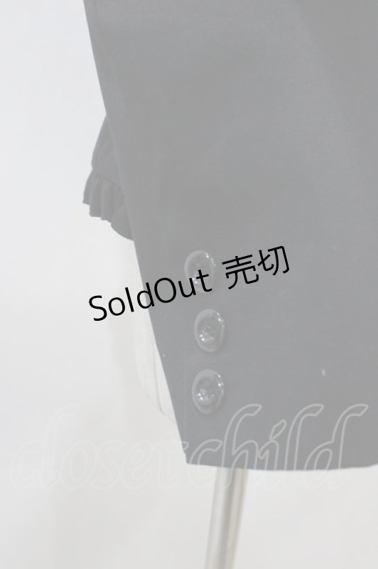 画像5: PEACE NOW / フリルボタンジャケット M 黒 H-26-04-19-2030-PU-JA-AK-ZH (5)