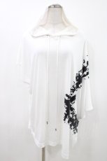 画像1: MiDiom / Square Print Side Volume Cut&Sewn M 白 H-26-04-19-2015-PU-TO-AK-ZH (1)
